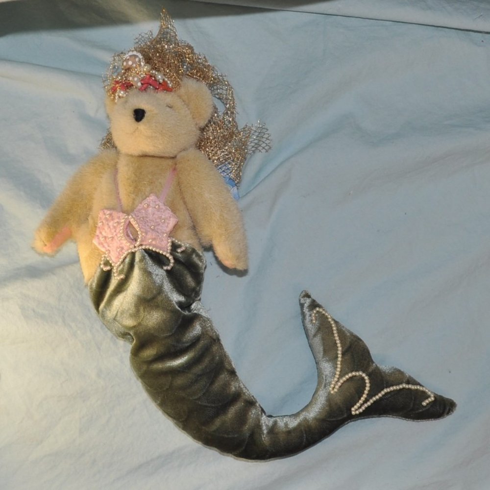 plush NWT MUFFY The Little MerBear 4th Limited Edition Vanderbear 1996 (w1525)